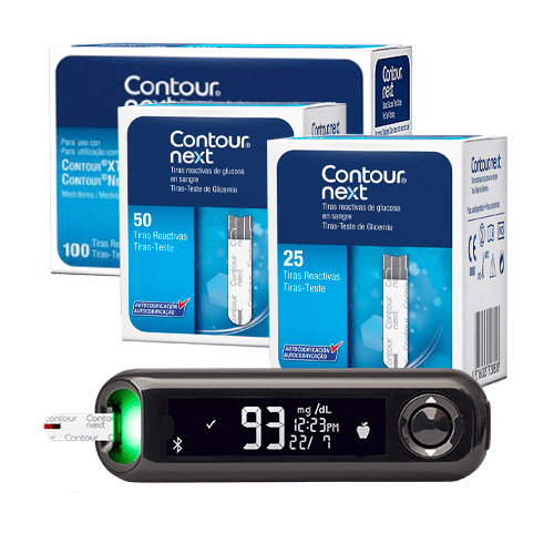 El sistema de análisis de glucosa en sangre CONTOUR NEXT ONE